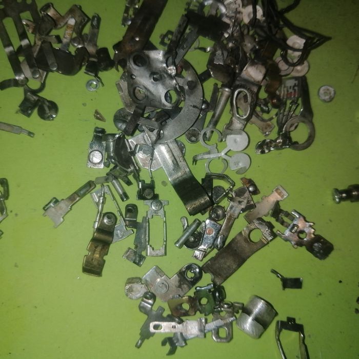 Контакты серебро (радиодетали серебро) для ремонта