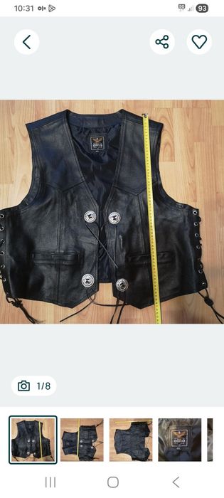 Kamizelka motocyklowa 4XL