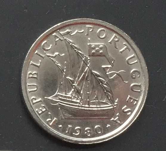 5$00 Copper/Nickel Coin - Portugal - 1980