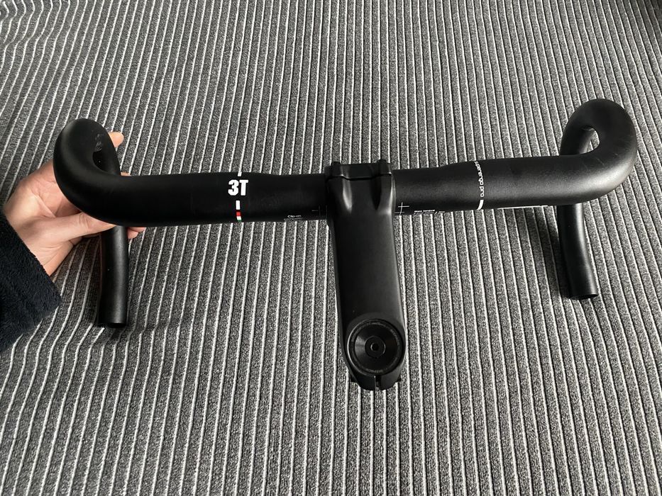 Mostek Giant contact aerolight 100mm, kierownica 3t 400mm 3T superergo