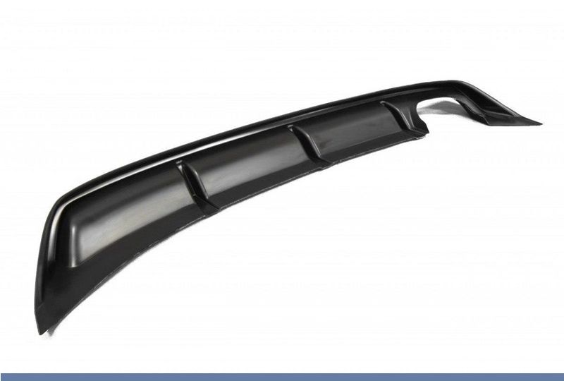 DIFUSOR TRASEIRO SEAT LEON 5F 2013-2016 PRETO FOSCO