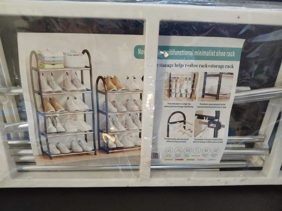 Regał na buty 4 poziomy stojak do przedpokoju