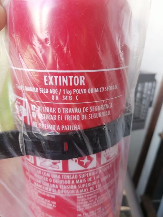 Extintor classe ABC NOVO