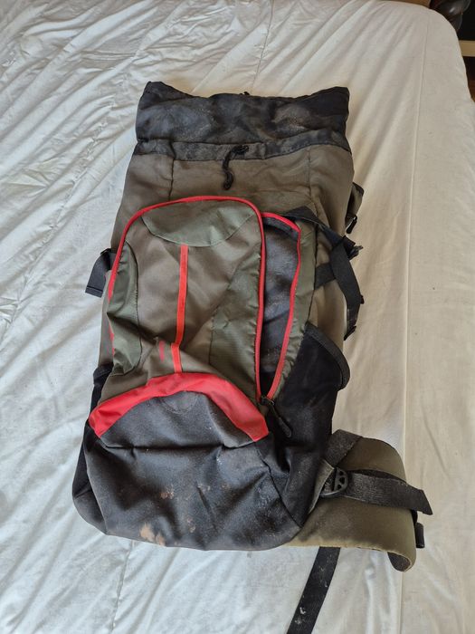 Mochilia campismo/caminhada 55 litros