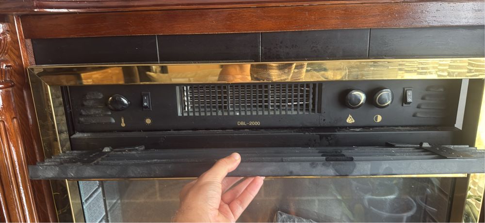 Lareira eletrica - termoacumulador vintage