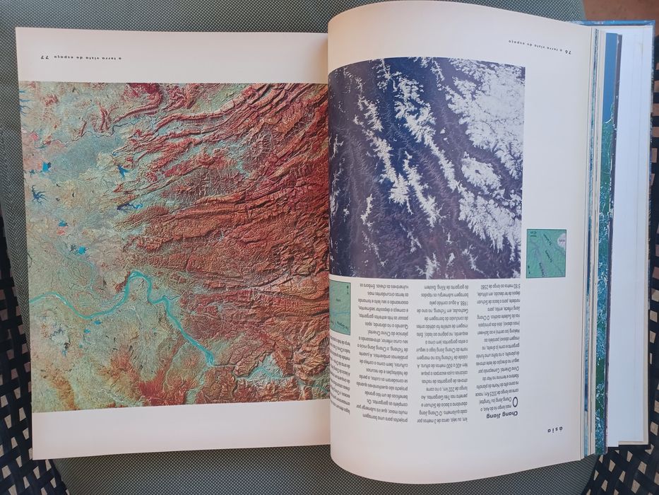 Livro "A Terra Vista do Espaço", de Priscilla Strain & Frederick Engle
