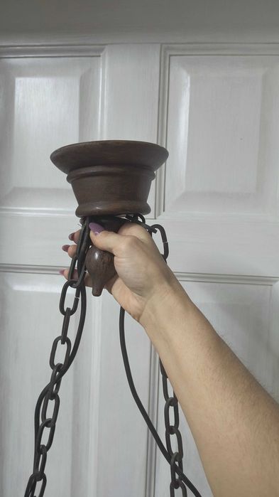 Lampa żyrandol w stylu vintage