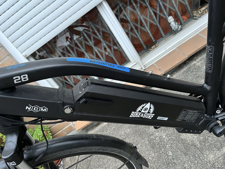 Bicicleta elétrica NCM Milano 48v