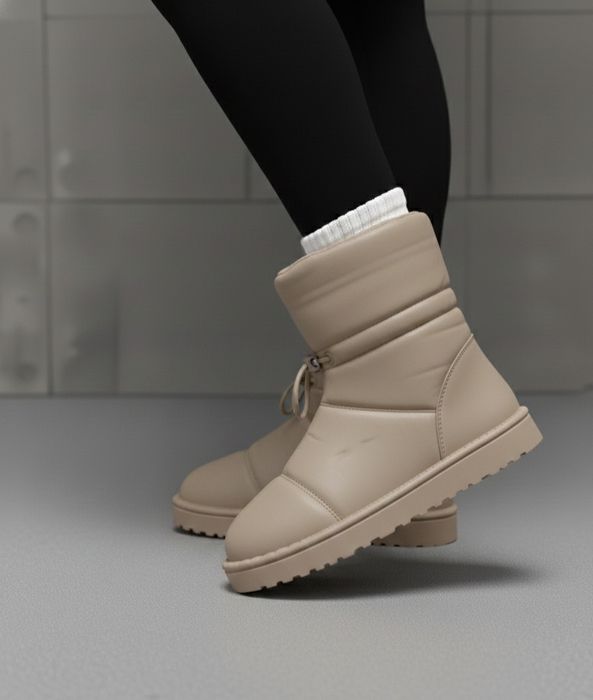 Дутики, угги беж