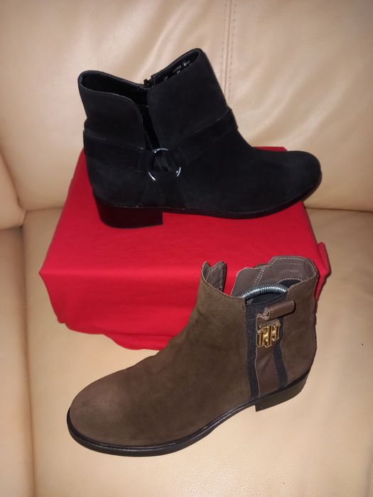 Черевики замшеві TOMMMY Hilfiger, мокасини, ботинки Graceland