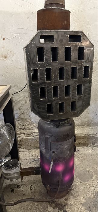 Piec koza na olej z wymiennikiem