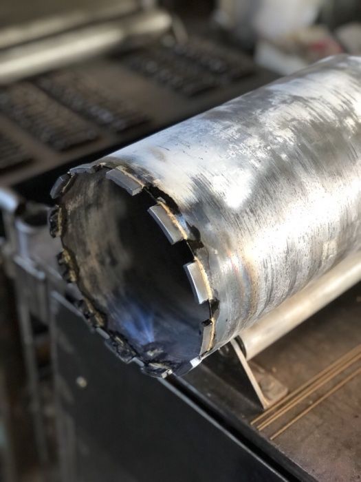 Реставрация алмазных коронок по бетону, востановление дисков.