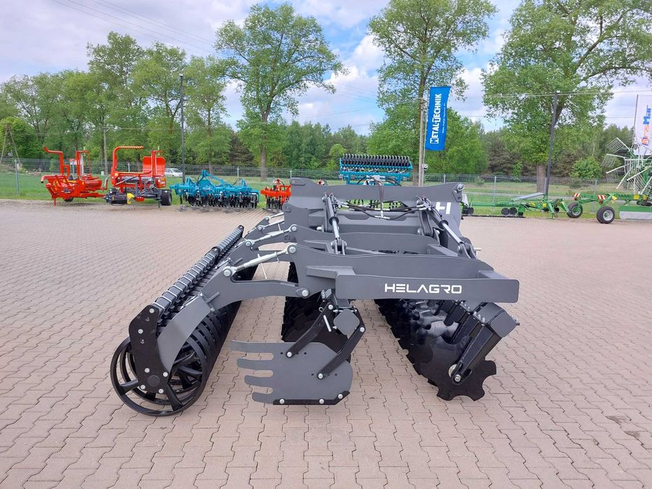Brona Talerzowa Hydraulicznie Składna GRANO-SYSTEM AGRONA 4m 4.5m 5m
