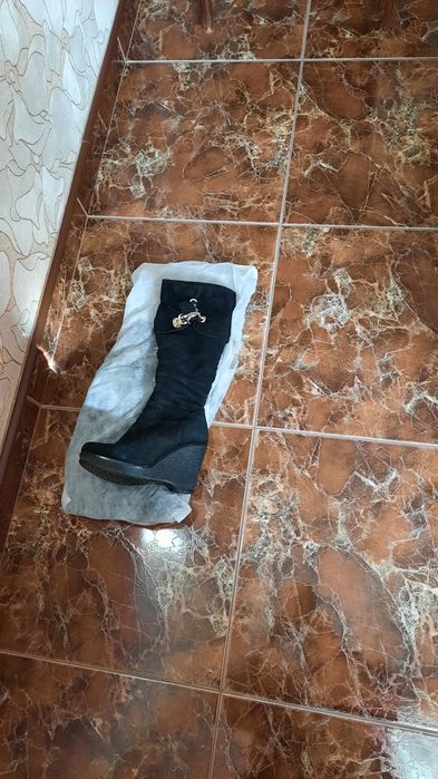 Сапоги зимние натуральная кожа и цегейкаразм. 36