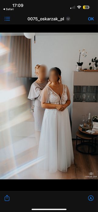 Suknia ślubna rozmiar L