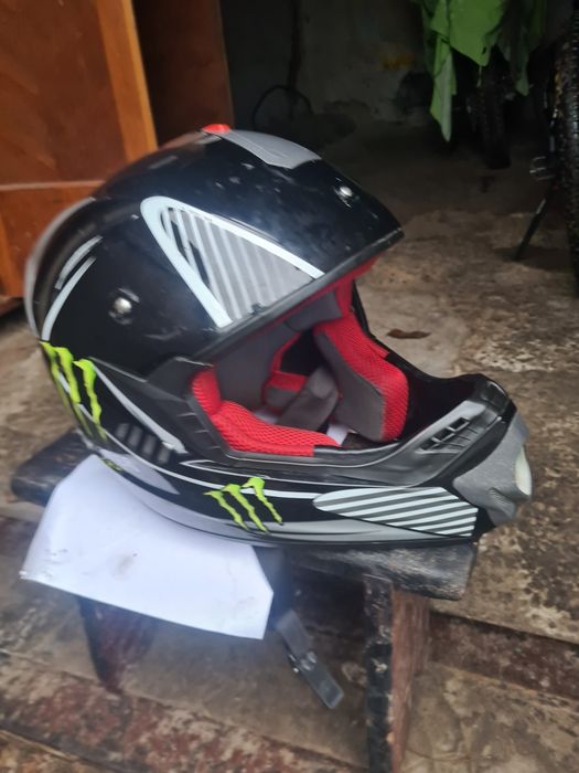 Шлем, шолом, monster energy