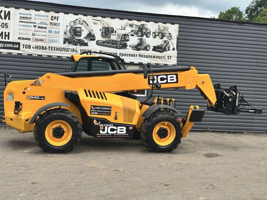 Телескопічний навантажувач (погрузчик) jcb 540-140