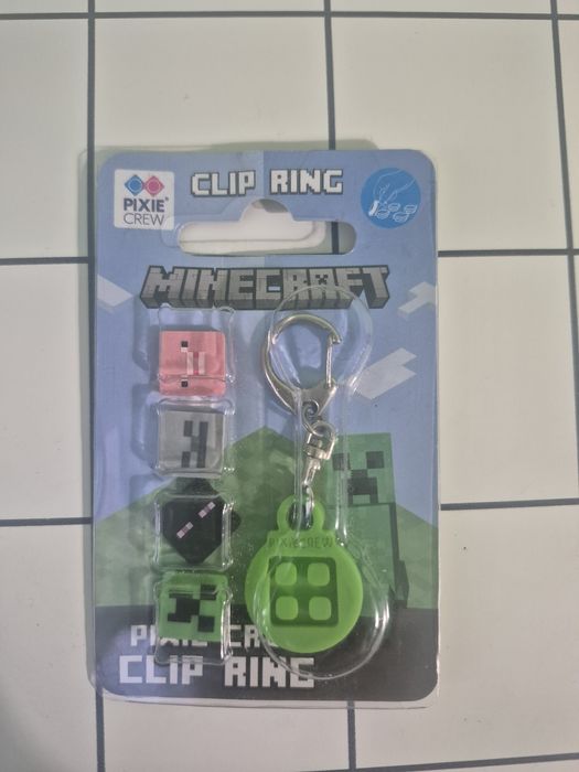 Брелок Pixie Crew Майнкрафт зелений