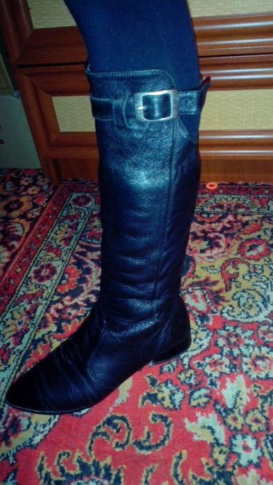 Сапоги кожа отличные