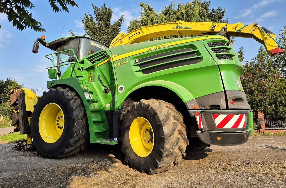 John Deere 8400i Kemper Plus 360 40km/h 4x4 sieczkarnia 8400 z Niemiec