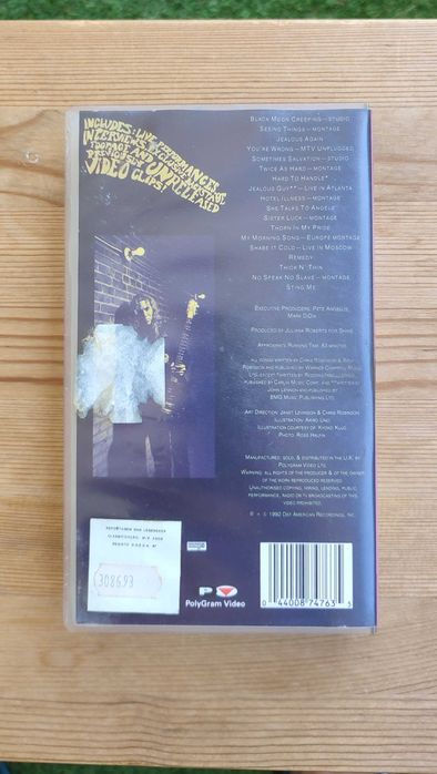 The Black Crowes – Who Killed That Bird Out on Your Window Sill | VHS