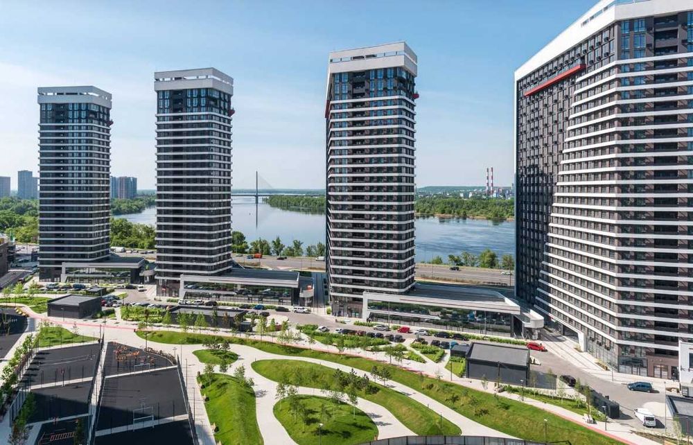 ЖК Грейт Дніпровська набережна 2-х кімнатна Позняки Осокорки