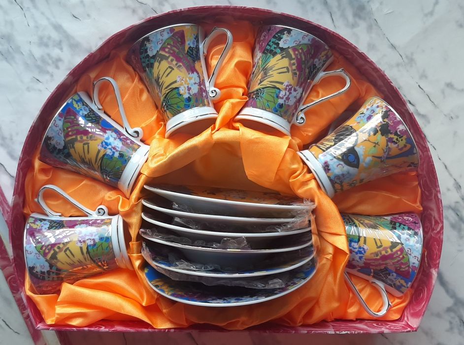 Кофейный сервис. Подарочный набор "elina"