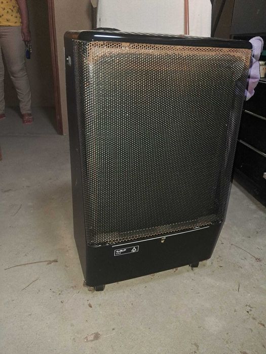 aquecedor a gás de botija