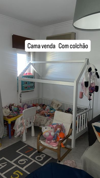 Cama crianca com colchao