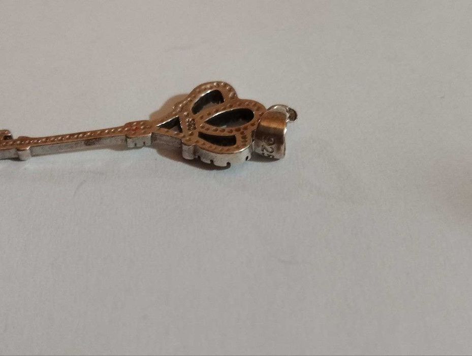 Серебряная подвеска Ключик