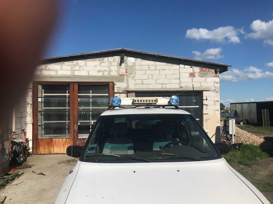 bagażnik wyprawowy 4x4  platforma do terenówki off road ledy