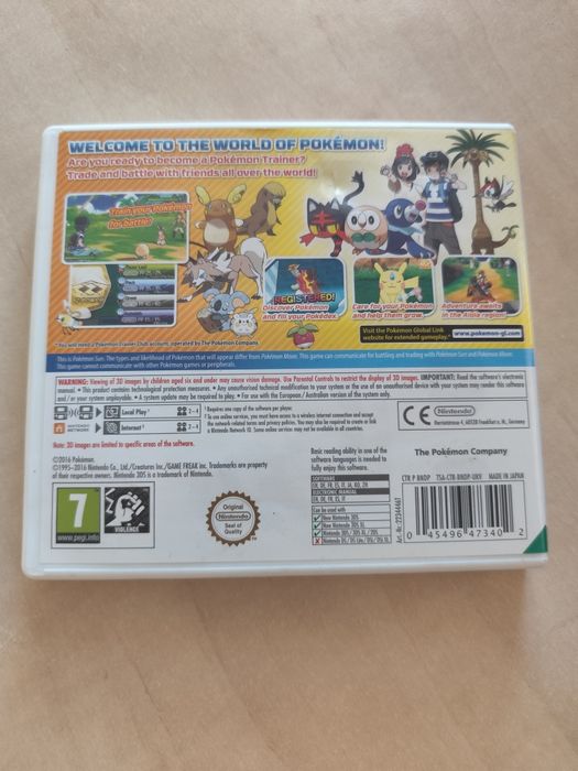Pokemon Sun na Nintendo 3DS