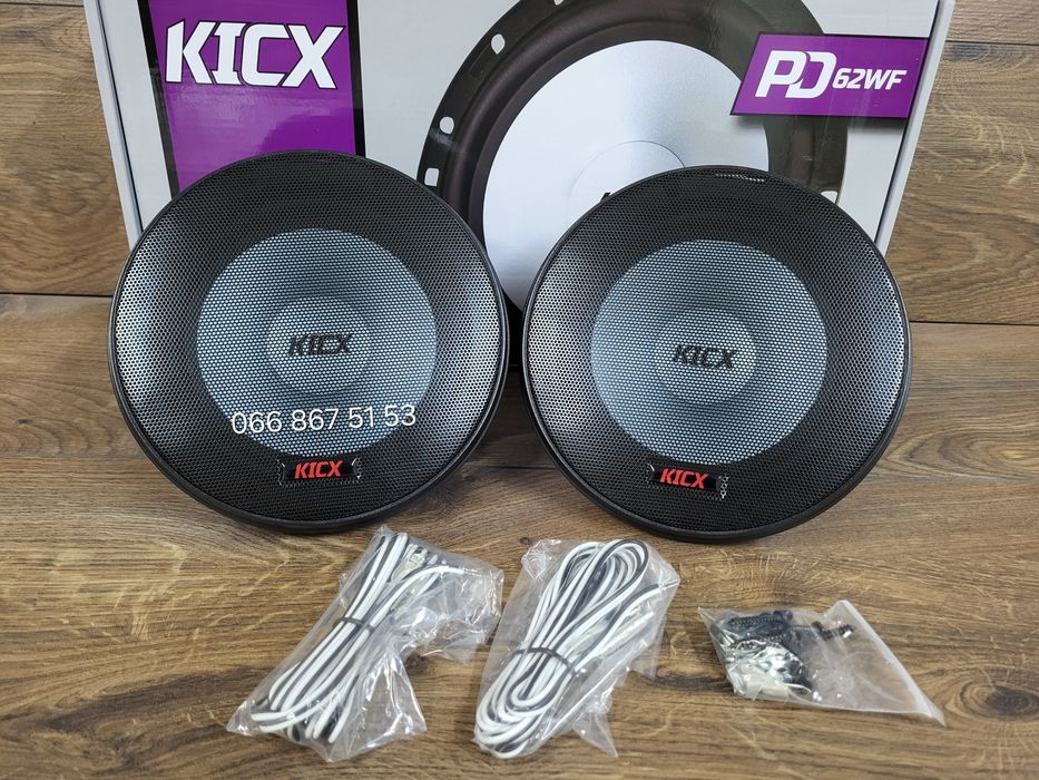 Мідбаси 16см Kicx PD 62WF /динаміки в авто/колонки/120Вт