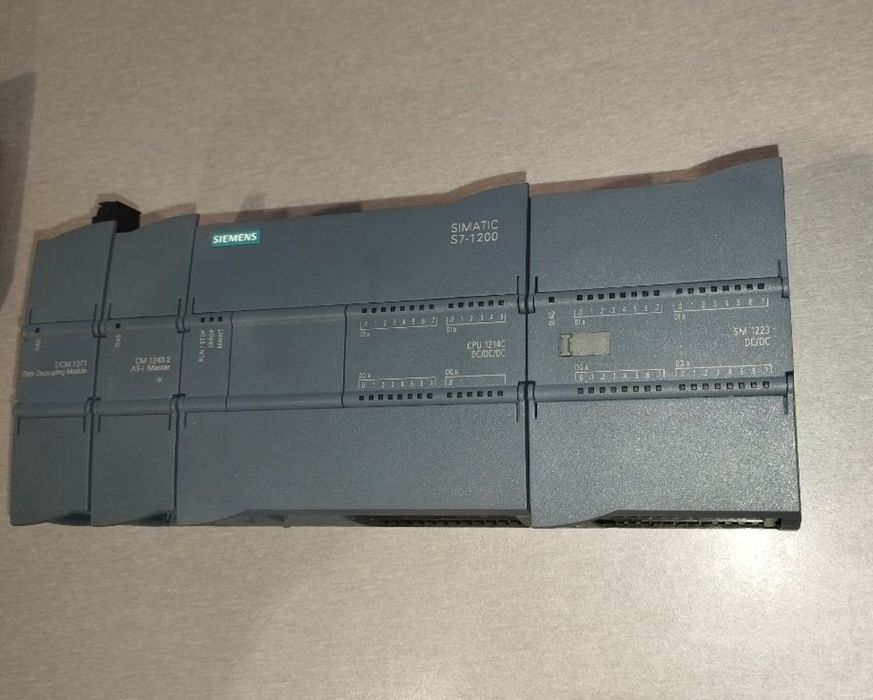 Sterownik Siemens s7 CPU 1214C DC/DC/DC + moduły