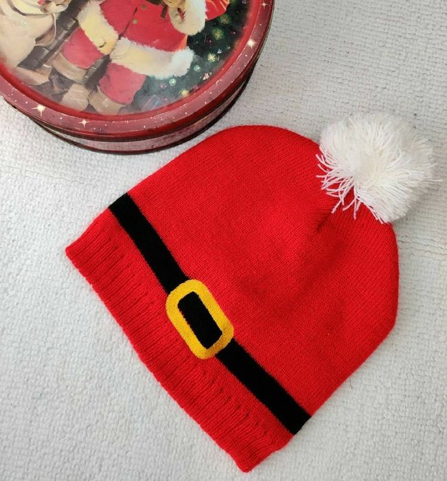 Шапка Теплая детская шапка новогодняя шапка детская шапка подарок наНГ