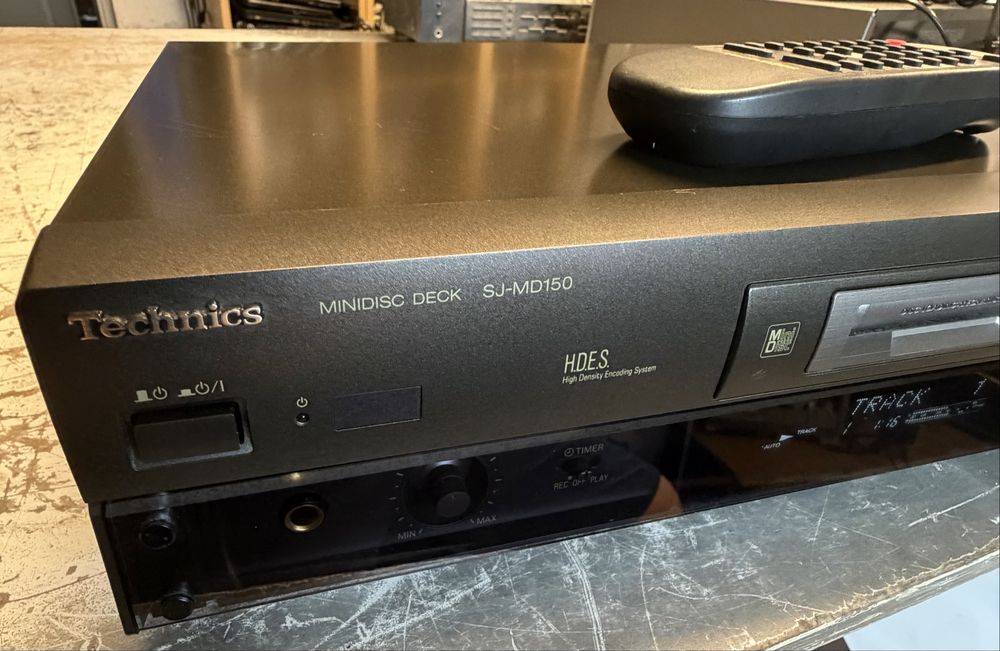 Technics sj-md150 pikot odtwarzacz minidisc