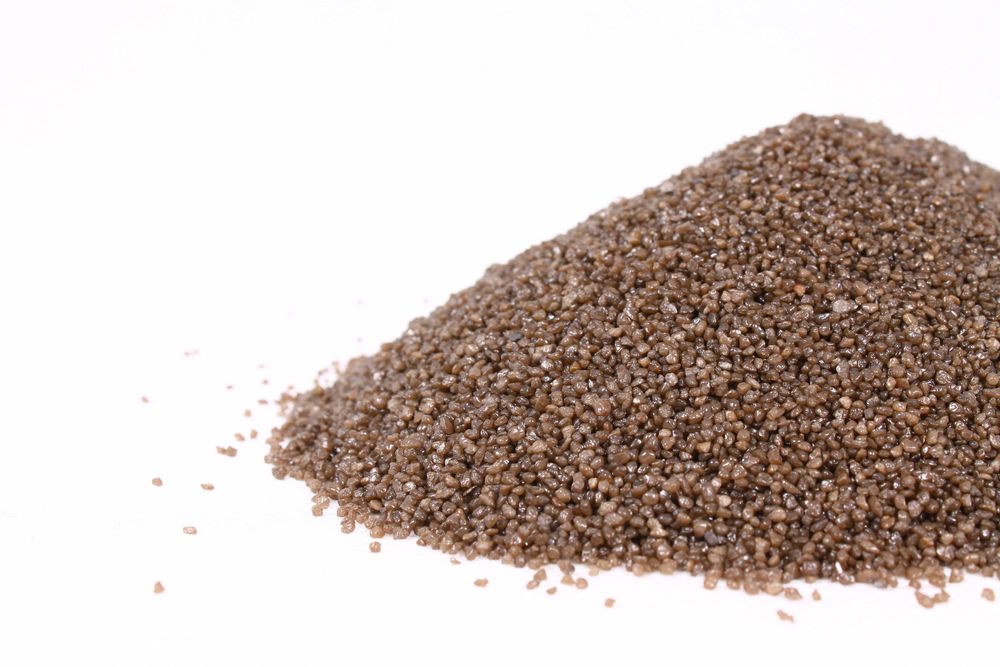 Brązowy żwirek, piasek kwarcowy do akwarium 0,8-1,2mm
