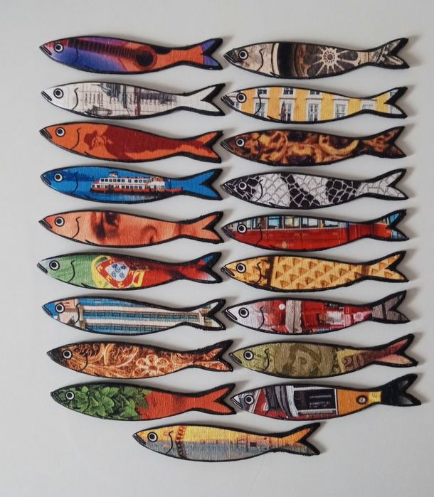 Iman em formato de sardinha