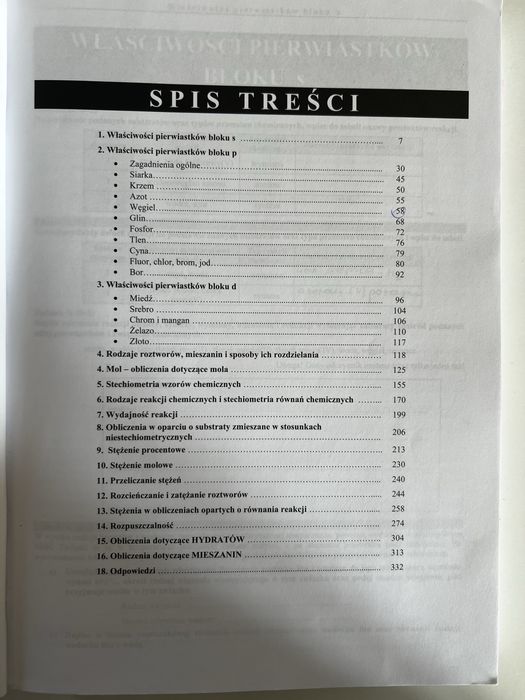zbiory zadan witowski chemia