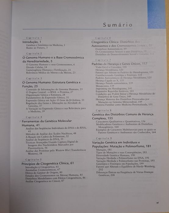 Genética Médica, Thompson & Thompson, 7ª edição,  Elsevier.