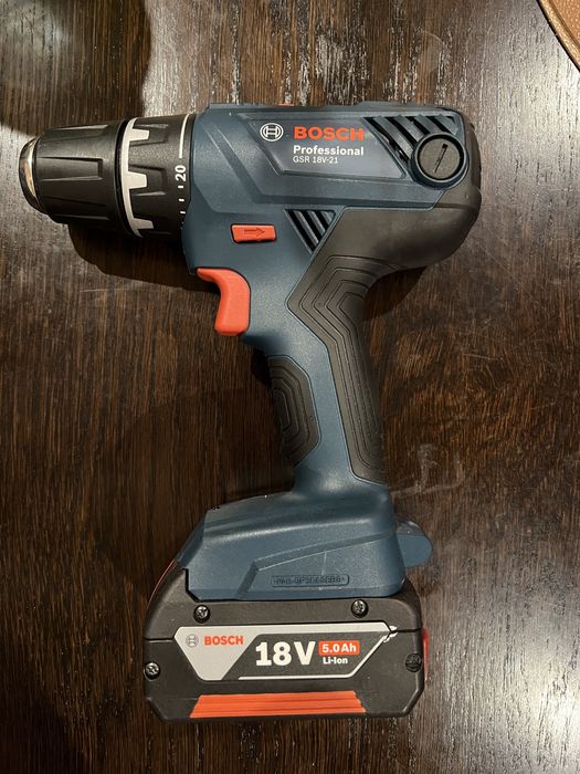 Bosch Professional GSR 18V-21 – wkrętarko-wiertarka 18V stan bdb.