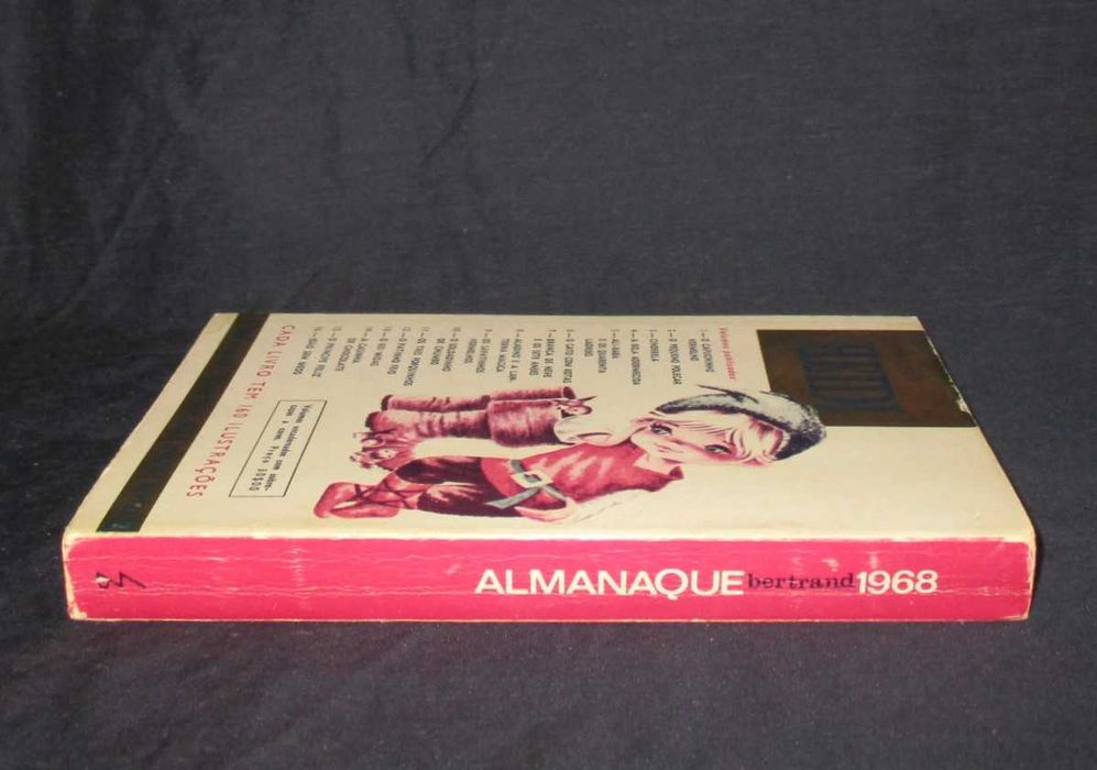 Livro Almanaque Bertrand 1968
