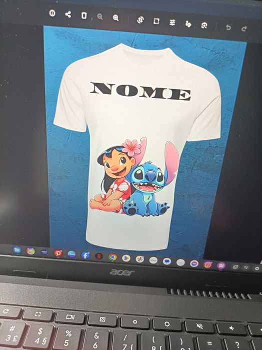 Personalização texteis