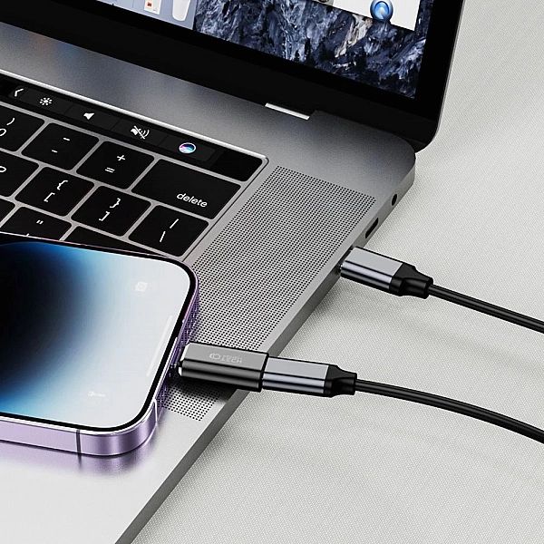 Adapter Tech-Protect UltraBoost Lightning (męski) / USB-C (żeński) - c