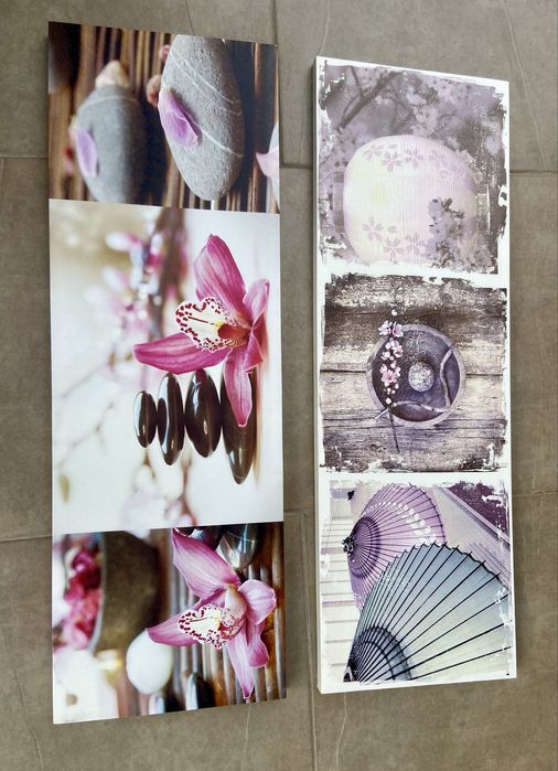 Quadros em tela de 90 x 30