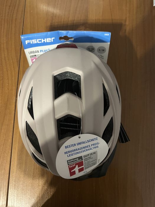 Новий велосипедний шолом Fischer Urban Plus (Німеччина) Розмір S/M (на обхват голови 52-59 см).