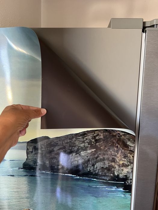 Painel magnético para decoração do frigorífico