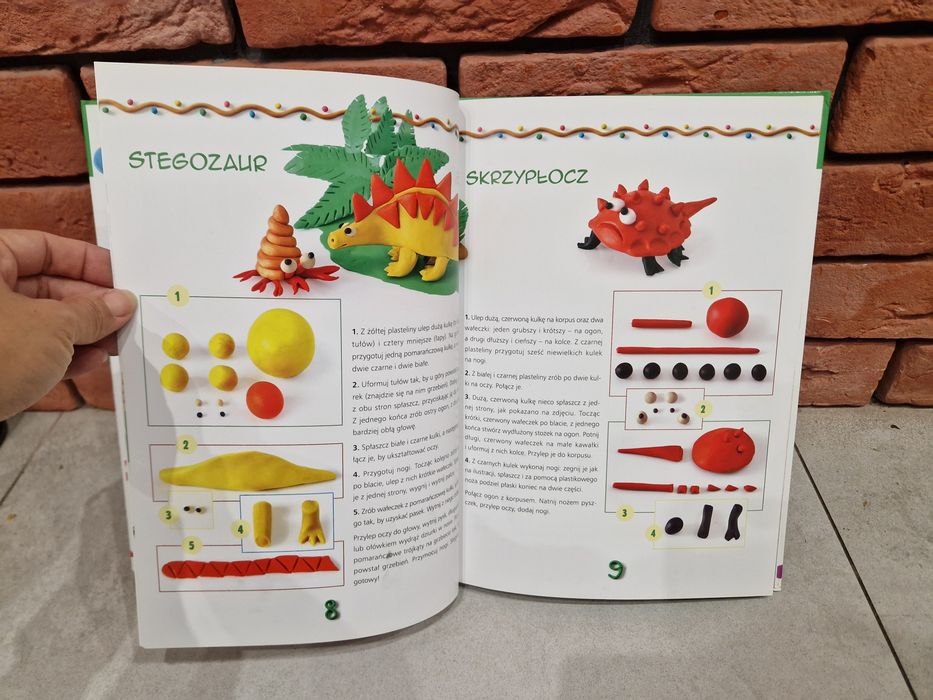 Książka Plastelinki Zwierzaki Cudaki Centrum Edukacji
