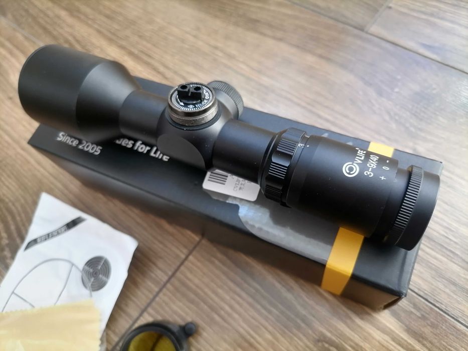 Новий оптичний приціл мінік CVL 3-9x40 compact.