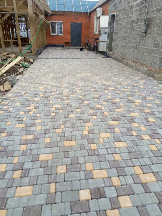 Тротуарная плитка, бордюры, плитка, тротуарна плитка